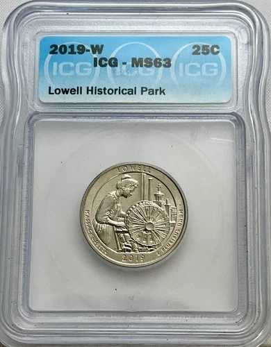 2019-W ローウェル歴史公園 25C ICG MS 63|WORLD RESOURCE【QUEEN店】