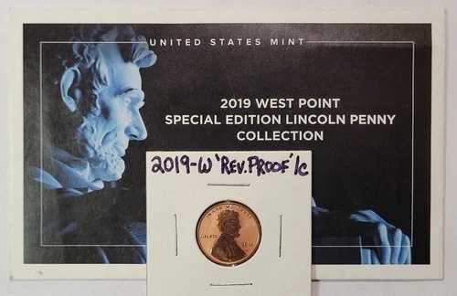 2019年Wミント ウェストポイント リバースプルーフ リンカーンシールドセント(米国造幣局オリジナルパッケージ&鑑定書付き)|WORLD RESOURCE【QUEEN店】