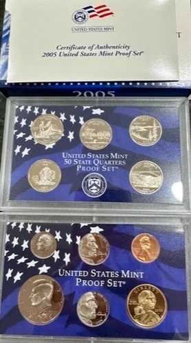(7) 2005-2011 COA プルーフセット 米国造幣局 コインロット オリジナルボックス 米国 バルク｜WORLD RESOURCE【QUEEN店】