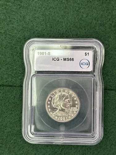 1981-S 1$SBA スーザン・B・アンソニー ICG MS66｜WORLD RESOURCE【QUEEN店】