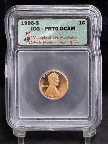 1986年Sミント リンカーン・ウィートセント - ICG PR70DCAM (バルク)｜WORLD RESOURCE【QUEEN店】