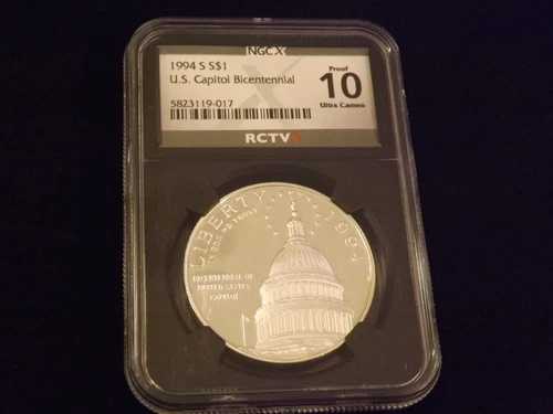 1994年 1ドル 米国議会議事堂建国200周年記念 レトロ NGC PF 70｜WORLD RESOURCE【QUEEN店】