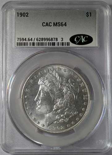 1902年モルガン銀貨 CACG MS 64｜WORLD RESOURCE【QUEEN店】