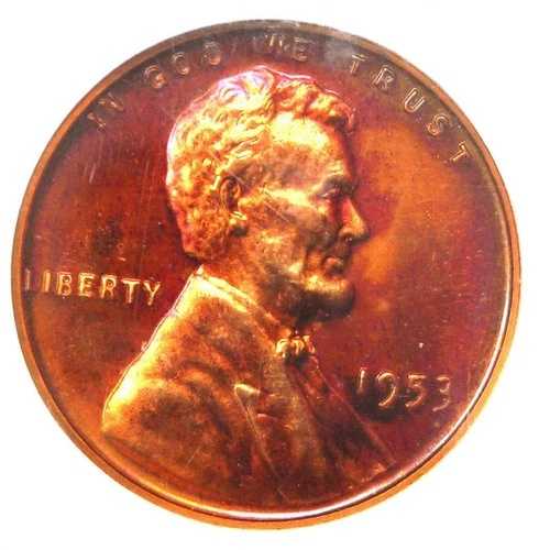 1953年プルーフ リンカーン ウィートセント ペニー 1C - NGC PR67 RD カメオ (PF67) - 950ドル相当！｜WORLD RESOURCE【QUEEN店】