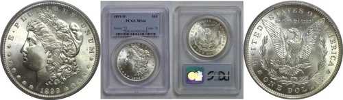 1899年Oミント モルガンドル PCGS MS-66｜WORLD RESOURCE【QUEEN店】