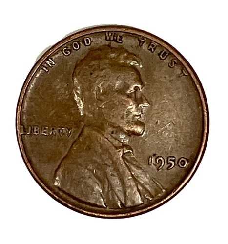 1950年 リンカーン ウィートペニー 希少品 ミントマークなし エッジにLの刻印あり エラー｜WORLD RESOURCE【QUEEN店】