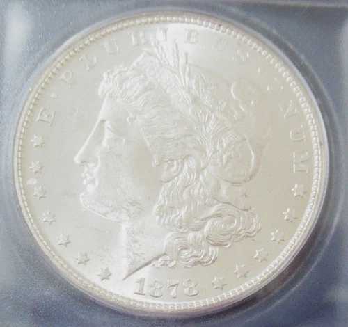 1878年 7TF 裏面'79 モルガン・ダラー。ICG MS63。｜WORLD RESOURCE【QUEEN店】