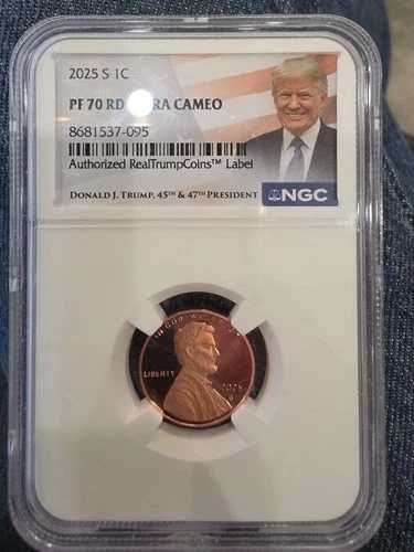 #5289 2025 S リンカーン ペニーセント 1C NGC PF70 RD UCAM - トランプラベル|WORLD RESOURCE【QUEEN店】