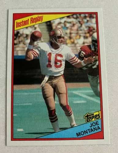 NFL ジョー・モンタナ サンフランシスコ・49ers 1984 Topps Instant Replay トレーディングカード #359｜WORLD RESOURCE【QUEEN店】