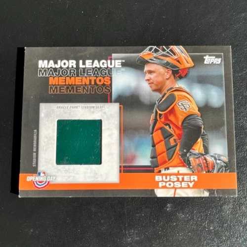 2022 Topps オープニングデー メジャーリーグ記念カード バスター・ポージー サンフランシスコ・ジャイアンツ｜WORLD RESOURCE【QUEEN店】
