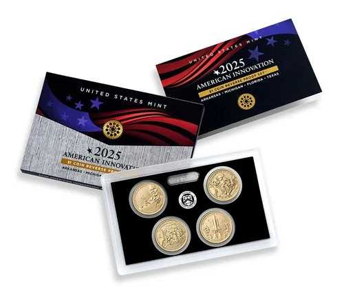 アメリカン・イノベーション 2025-S サンフランシスコ造幣局 1ドル硬貨 リバースプルーフセット｜WORLD RESOURCE【QUEEN店】