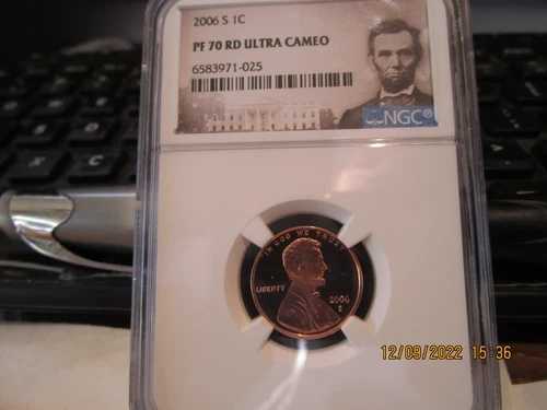 2006年S NGC 70 ウルタカメオ リンカーン記念セント プルーフ +++++｜WORLD RESOURCE【QUEEN店】