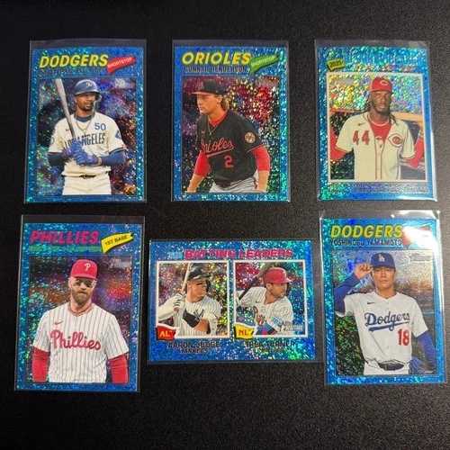 2026 Topps Heritage Chrome Blue Sparkle You Pick Stars & Rookies｜WORLD RESOURCE【QUEEN店】