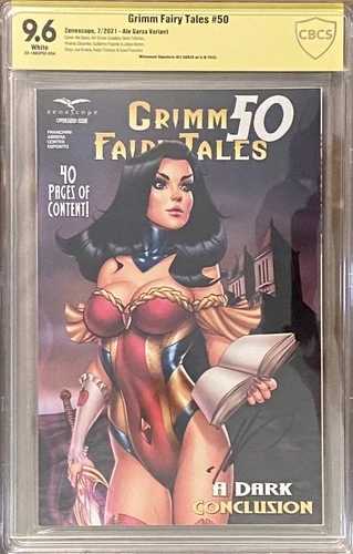 グリム童話集 #50 目撃者サイン入り エール・ガルザ カバー「C」 CBCS 9.6|WORLD RESOURCE【QUEEN店】