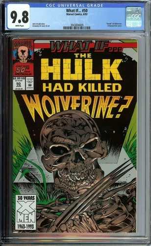 WHAT IF #50 CGC 9.8 ホワイトページ // ウルヴァリンの死 マーベル 1993｜WORLD RESOURCE【QUEEN店】