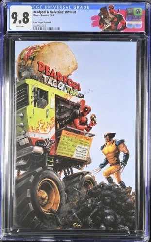 デッドプール+ウルヴァリン:WWIII #1 - マーベルコミックス 2024 CGC 9.8|WORLD RESOURCE【QUEEN店】