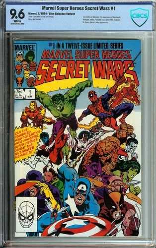 マーベル・スーパーヒーローズ シークレット・ウォーズ #1 CBCS 9.6 ホワイトページ // マーベル・コミックス 1984|WORLD RESOURCE【QUEEN店】