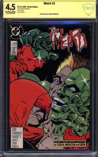 WEIRD #3 CBCS 4.5 OW/WHページ // バーニー・ライトソン署名入り DC 1988|WORLD RESOURCE【QUEEN店】