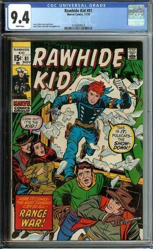 ローハイド・キッド #81 CGC 9.4 ホワイトページ // マーベル・コミックス 1970|WORLD RESOURCE【QUEEN店】
