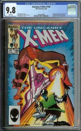 X-MEN #194 CGC 9.8 ホワイトページ // フェンリスツインズ初登場 マーベル 1985|WORLD RESOURCE【QUEEN店】