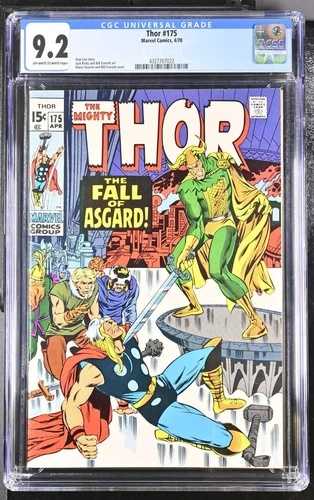 ソー #175 CGC 9.2 OW/WH ページ // マーベル・コミックス 1970|WORLD RESOURCE【QUEEN店】