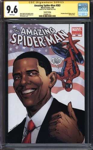 アメイジング・スパイダーマン #583 CGC 9.6 ホワイトページ 第4刷 // フィル・ヒメネス直筆サイン入り|WORLD RESOURCE【QUEEN店】