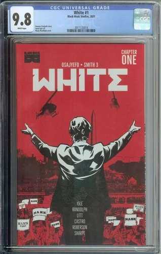 ホワイト #1 CGC 9.8 ブラックマスクスタジオ 初版 限定2500部｜WORLD RESOURCE【QUEEN店】