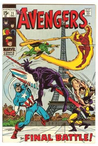 アベンジャーズ #71 7.0 // インベーダーズ初登場 マーベル・コミックス 1969｜WORLD RESOURCE【QUEEN店】