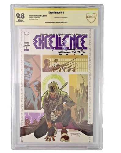 エクセレンス #1 CBCS 9.8 WP サイン入り カリー・ランドルフ 1st スペンサー・デールズ 画像 2019｜WORLD RESOURCE【QUEEN店】