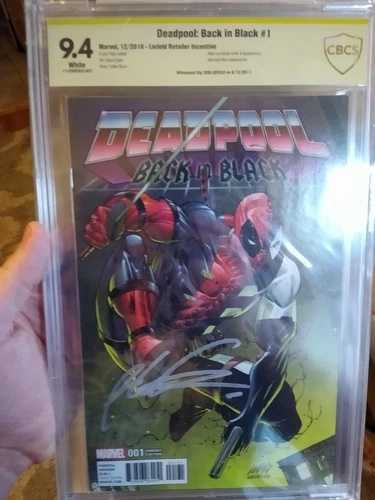 デッドプール バック・イン・ブラック #1 CBCS 9.4 リーフェルド直筆サイン入り｜WORLD RESOURCE【QUEEN店】 47,520円