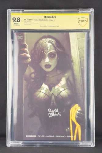 DCeased #5 (2019) CBCS 9.8 (CGC相当) SS Ryan Brown Variant B 限定1500部|WORLD RESOURCE【QUEEN店】