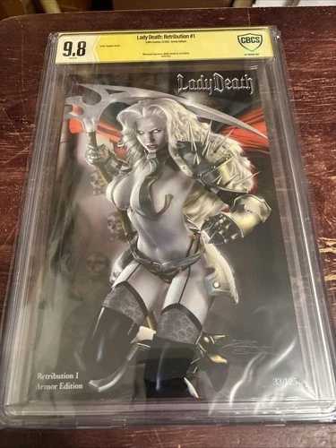 レディ・デス・リトリビューション 1 アーマー・エディション CBCS 9.8 33/125 コフィン・コミックス プリド｜WORLD RESOURCE【QUEEN店】