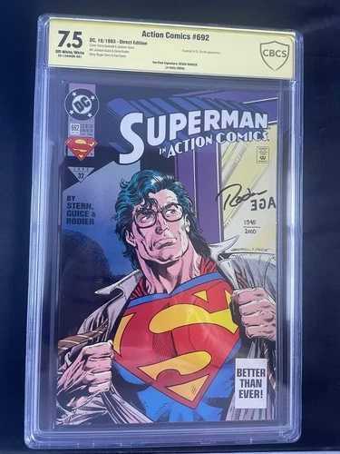スーパーマン：メトロポリスへの帰還 #692/505 - CBCS 7.5/6.5! シグネチャーシリーズ - 2冊セット!｜WORLD RESOURCE【QUEEN店】