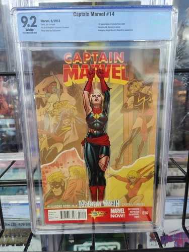 キャプテン・マーベル #14 (2013) - CBCS グレード 9.2 - カマラ・カーンが初カメオ出演!｜WORLD RESOURCE【QUEEN店】