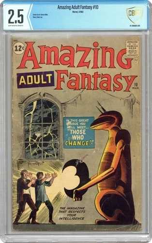 アメイジング・アダルト・ファンタジー #10 CBCS 2.5 1962 24-306A8C5-001|WORLD RESOURCE【QUEEN店】