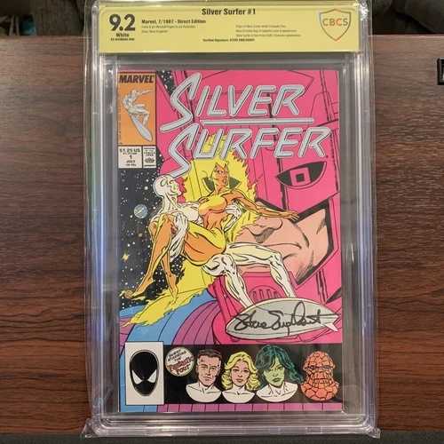 シルバーサーファー #1 (1987) CBCS 9.2 NM- ホワイトページ付き 原産地 エンゲルハート直筆サイン入り｜WORLD RESOURCE【QUEEN店】