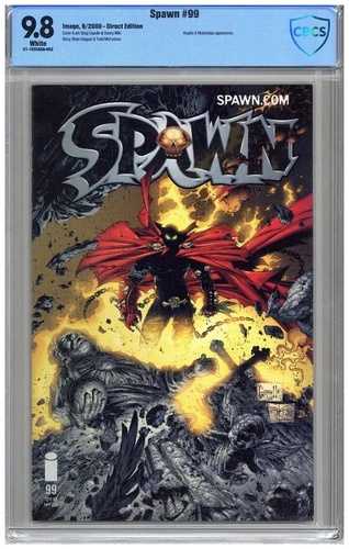 スポーン #99 CGC 9.8 NMMT ホワイト 9/2000 アンジェラ＆マレボルギア アプリダイレクト｜WORLD RESOURCE【QUEEN店】 47,520円