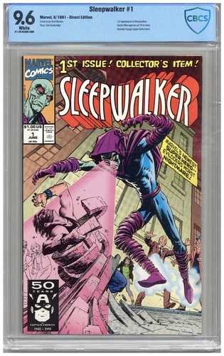 スリープウォーカー #1 CBCS 9.6 NM+ ホワイトページ 6/91 スリープウォーカー初掲載｜WORLD RESOURCE【QUEEN店】