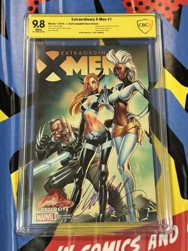 エクストラオーディナリーXメン #1 CBCS 9.8 J.スコット・キャンベル直筆サイン入りカバーAバリアント|WORLD RESOURCE【QUEEN店】