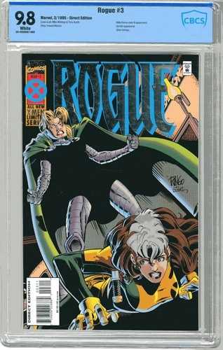 Rogue #3 CBCS 9.8 NMMT ホワイト 3/95 ベラ・ドンナ表紙&付録ゲーム|WORLD RESOURCE【QUEEN店】