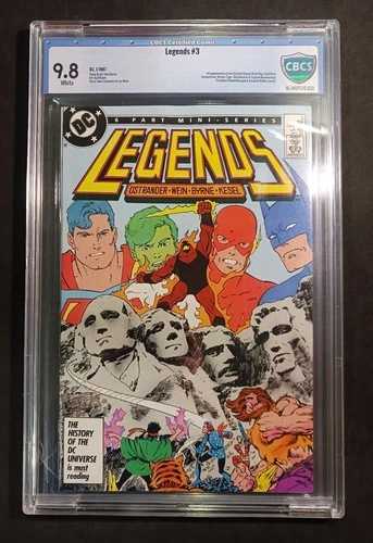 レジェンズ #3 DC 1987 CBCS 9.8 シリアル番号 #16-340FEA5-032｜WORLD RESOURCE【QUEEN店】