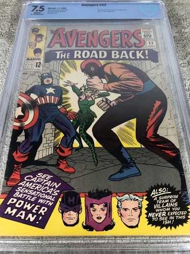 アベンジャーズ 22 CBCS 7.5 エンチャントレス アプリ キー カービー ウォーリー ウッド アート 1965年11月｜WORLD RESOURCE【QUEEN店】 48,840円