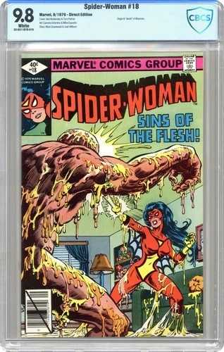 スパイダーウーマン #18D CBCS 9.8 1979 22-0311B7D-010|WORLD RESOURCE【QUEEN店】