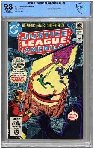 ジャスティス・リーグ・オブ・アメリカ #199 CBCS 9.8 NMMT 2/82 ジョナ・ヘックス、バット・ラッシュ、S|WORLD RESOURCE【QUEEN店】