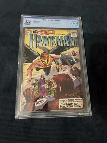 ブレイブ・アンド・ザ・ボールド #35 CBCS 3.5 ホークマン＆ホークガール第2弾 1961年 DC｜WORLD RESOURCE【QUEEN店】 48,840円