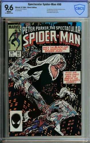 スペクタキュラー・スパイダーマン #90 CBCS 9.6 ホワイトページ // タイトルに初めて登場するブラックコスチューム|WORLD RESOURCE【QUEEN店】