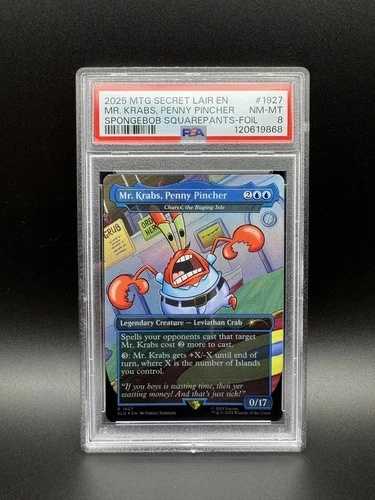 ミスター・クラブス - マジック:ザ・ギャザリング シークレット・レア レインボーフォイル PSA 8 | スポンジ・ボブ MTG|WORLD RESOURCE【QUEEN店】