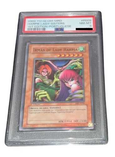 遊戯王! ハーピィ・レディ・シスターズ - PSA 8 - 2002年 初版 メタルレイダーズ ポルトガル語-｜WORLD RESOURCE【QUEEN店】