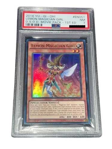 遊戯王!レモン・マジシャン・ガール - PSA 7 - 2016 ダークサイド・オブ・D. ムービーパック / MVP1-|WORLD RESOURCE【QUEEN店】