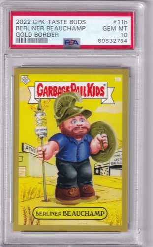 2022年 ガーベージ・ペイル・キッズ No.11b ベルリン・ボーチャンプ ゴールドボーダー PSA 10 ジェムミント-|WORLD RESOURCE【QUEEN店】